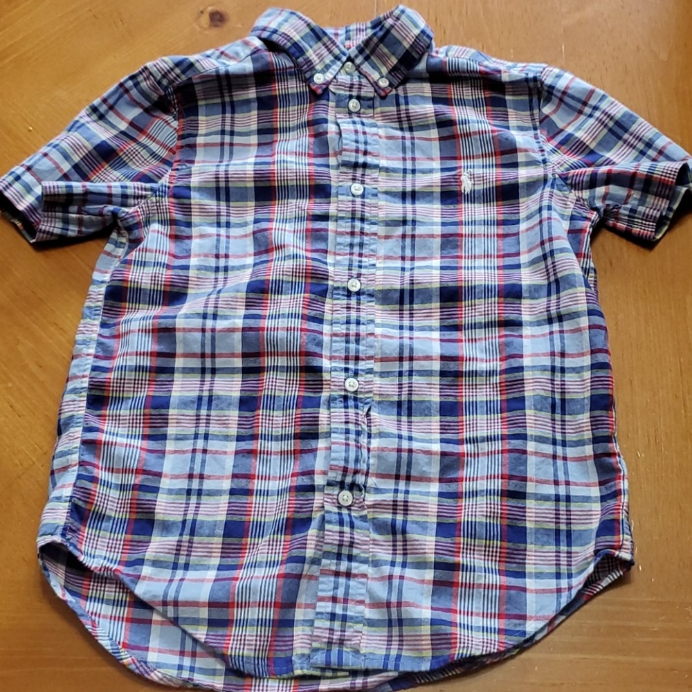 Boy's Polo Ralph Lauren short sleeve button down